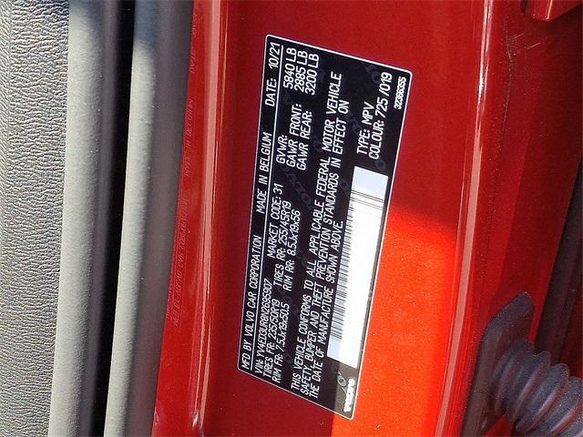 Photo of 2022 Fusion Red Metallic Volvo XC40 Recharge Pure Electric