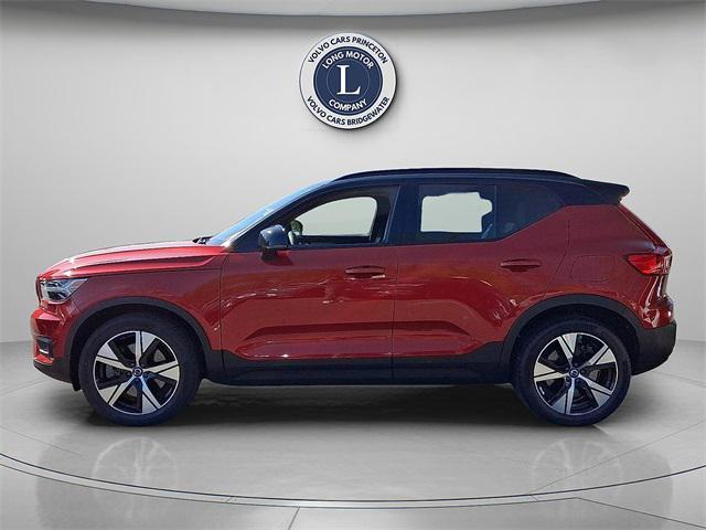 Photo of 2022 Fusion Red Metallic Volvo XC40 Recharge Pure Electric