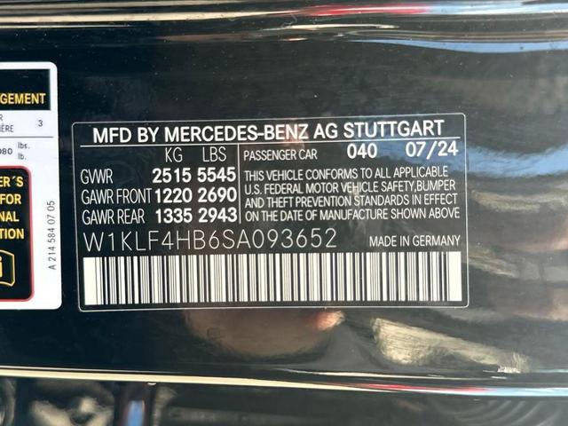 Photo of 2025 Black Mercedes-Benz E-Class