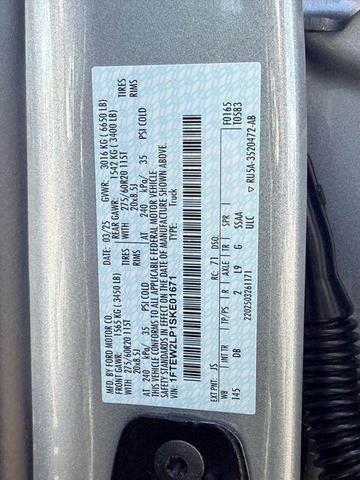 Photo of 2025 Silver Metallic Ford F-150
