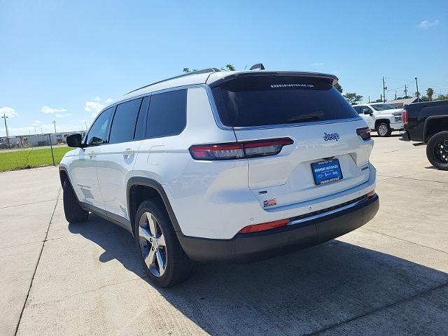Photo of 2021 Bright White Clearcoat Jeep Grand Cherokee L