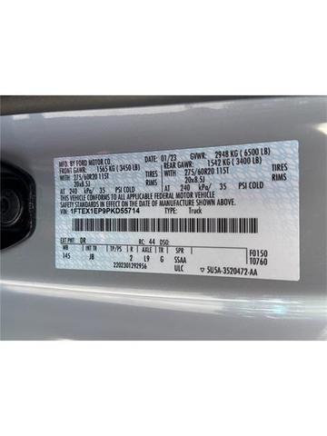 Photo of 2023 Avalanche Gray Ford F-150