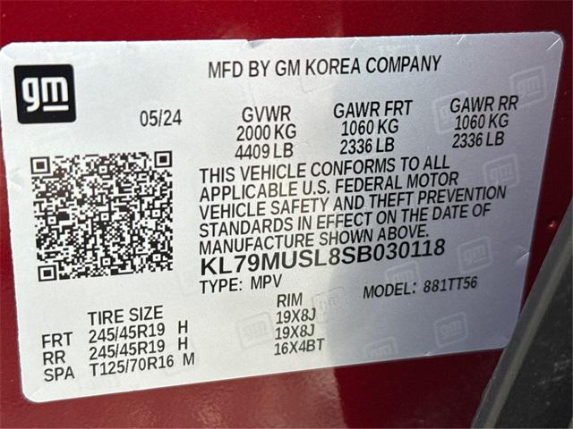 Photo of 2025 Crimson Metallic Chevrolet Trailblazer
