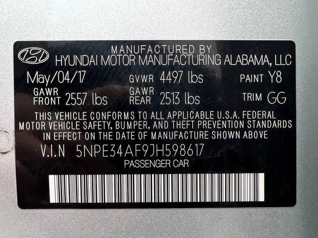 Photo of 2018 Symphony Silver Hyundai SONATA
