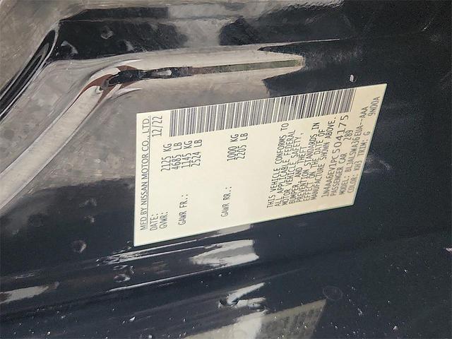 Photo of 2023 Super Black Nissan Maxima