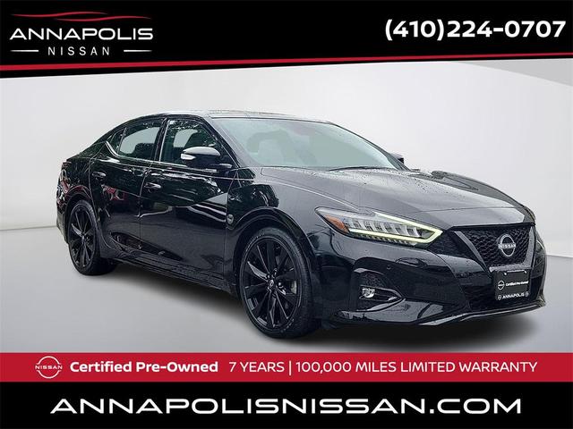 Photo of 2023 Super Black Nissan Maxima