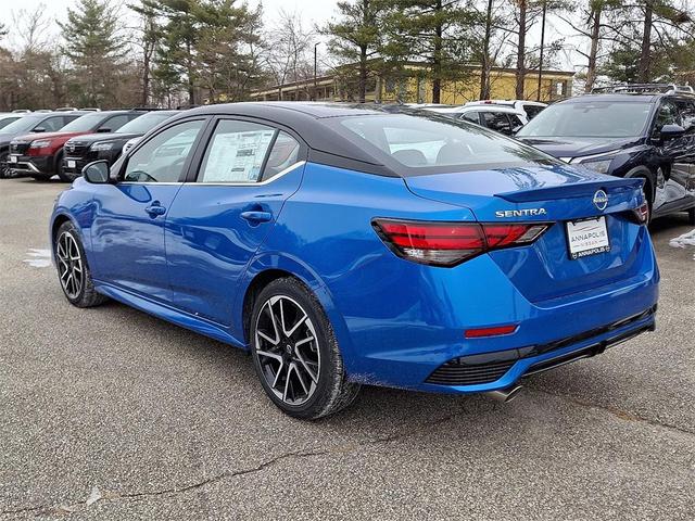 Photo of 2025 Electric Blue Metallic/Super Black Nissan Sentra