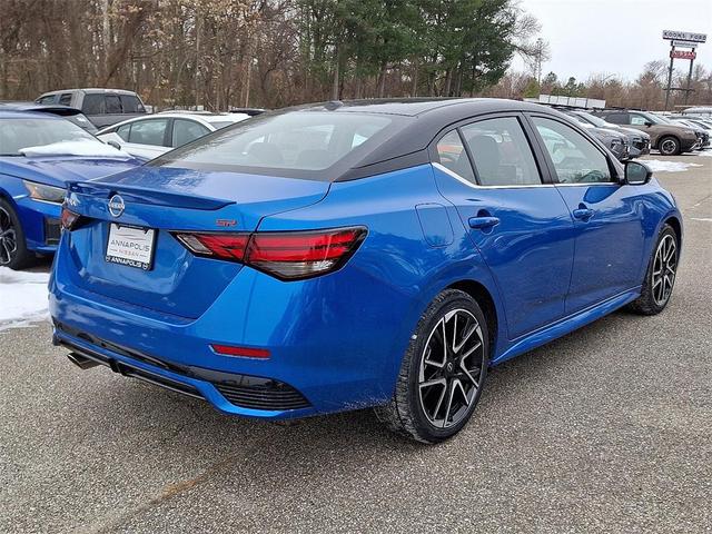 Photo of 2025 Electric Blue Metallic/Super Black Nissan Sentra