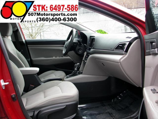 Photo of 2017 Scarlet Red Hyundai ELANTRA