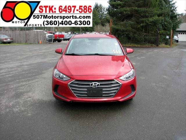 Photo of 2017 Scarlet Red Hyundai ELANTRA