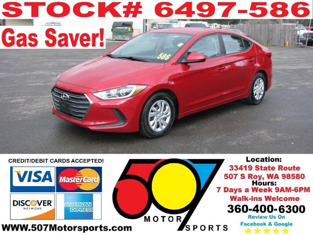 Photo of 2017 Scarlet Red Hyundai ELANTRA