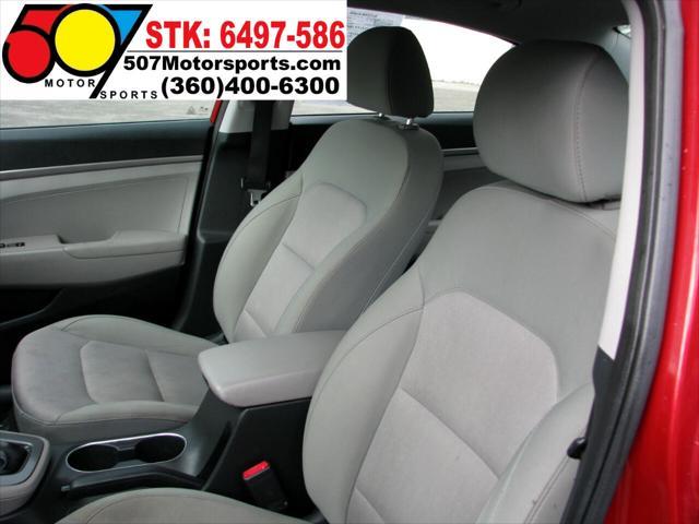 Photo of 2017 Scarlet Red Hyundai ELANTRA