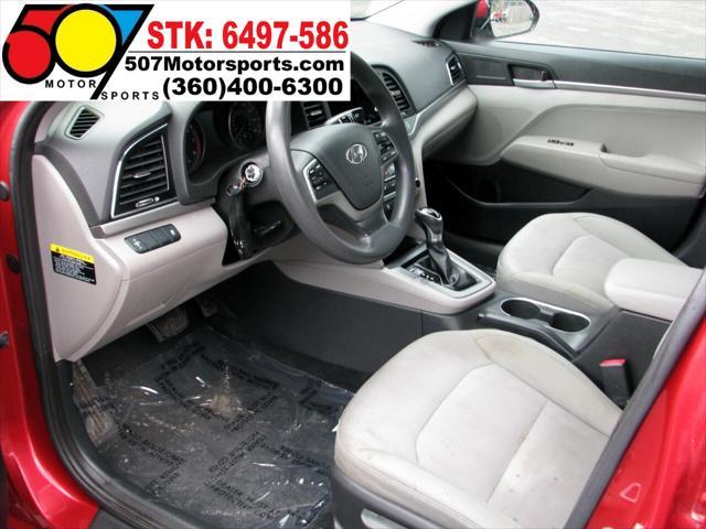 Photo of 2017 Scarlet Red Hyundai ELANTRA