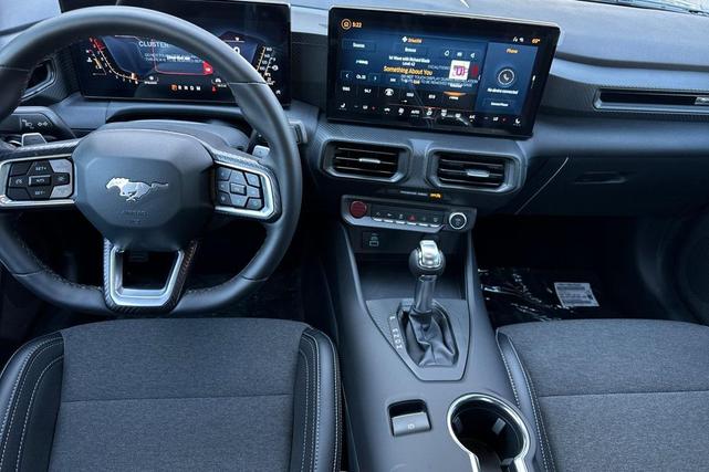 Photo of 2025 Vapor Blue Ford Mustang