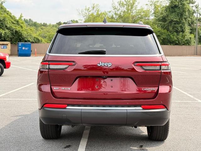 Photo of 2021 Burgundy Jeep Grand Cherokee L