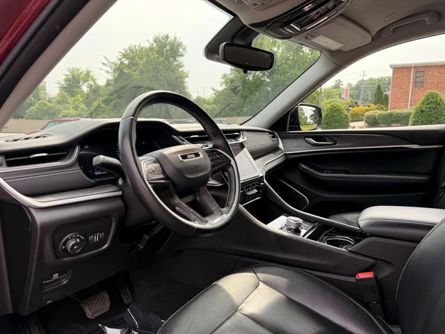 Photo of 2021 Burgundy Jeep Grand Cherokee L