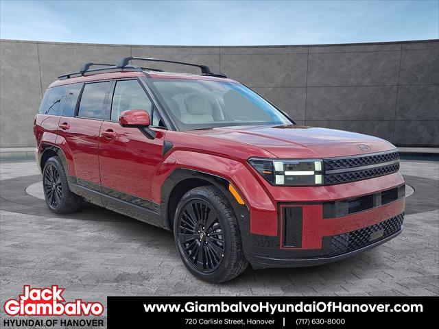 Photo of 2025 Ultimate Red Hyundai SANTA FE HEV