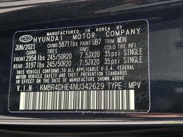 Photo of 2022 Moonlight Cloud Hyundai PALISADE
