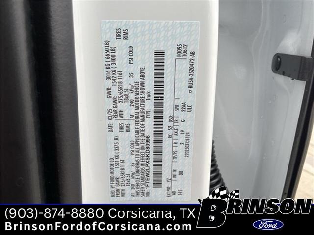 Photo of 2025 Oxford White Ford F-150