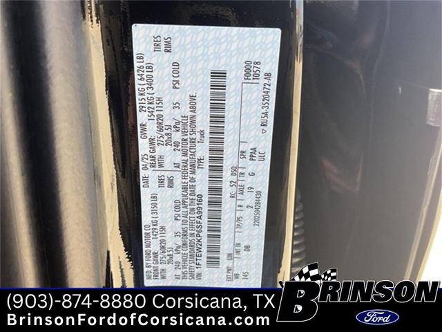 Photo of 2025 Black Ford F-150