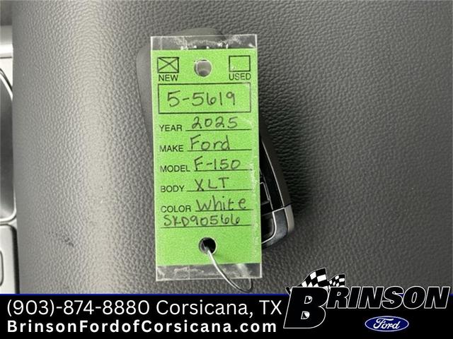 Photo of 2025 Space White Metallic Ford F-150