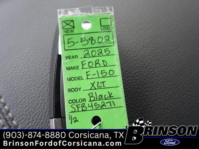 Photo of 2025 Agate Black Metallic Ford F-150