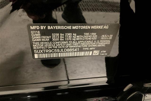 Photo of 2018 Black Sapphire Metallic BMW X3
