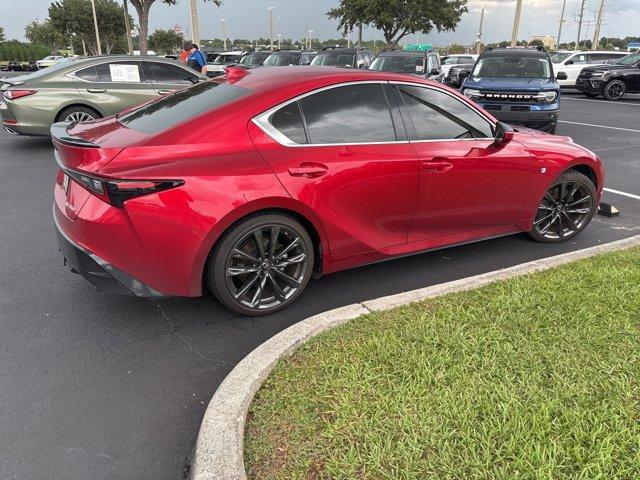 Photo of 2022 Red Lexus IS 350