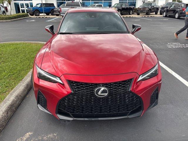 Photo of 2022 Red Lexus IS 350