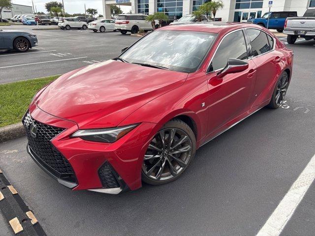 Photo of 2022 Red Lexus IS 350