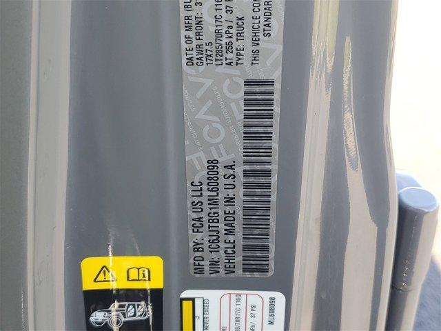 Photo of 2021 Sting Gray Clearcoat Jeep Gladiator