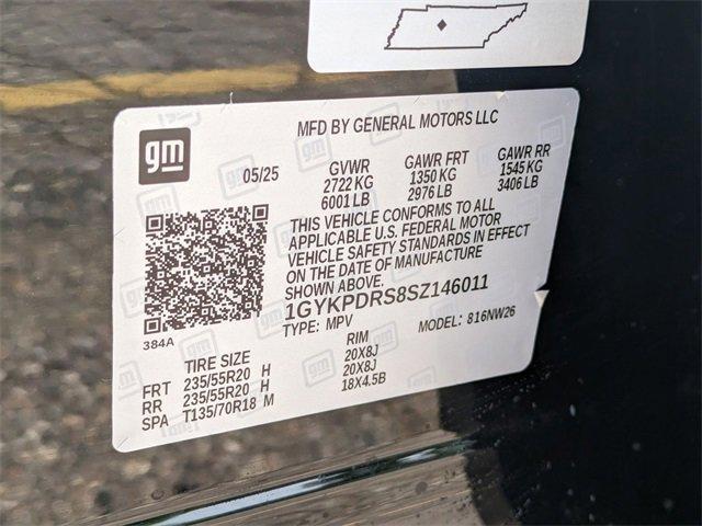 Photo of 2025 Stellar Black Metallic Cadillac XT6