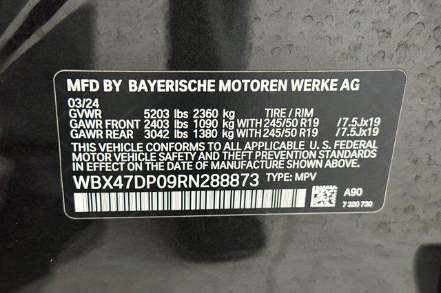 Photo of 2024 Dark Graphite Metallic BMW X3