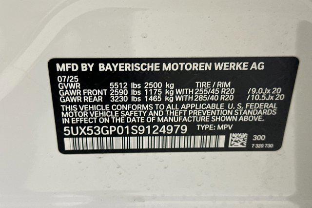Photo of 2025 Alpine White BMW X3