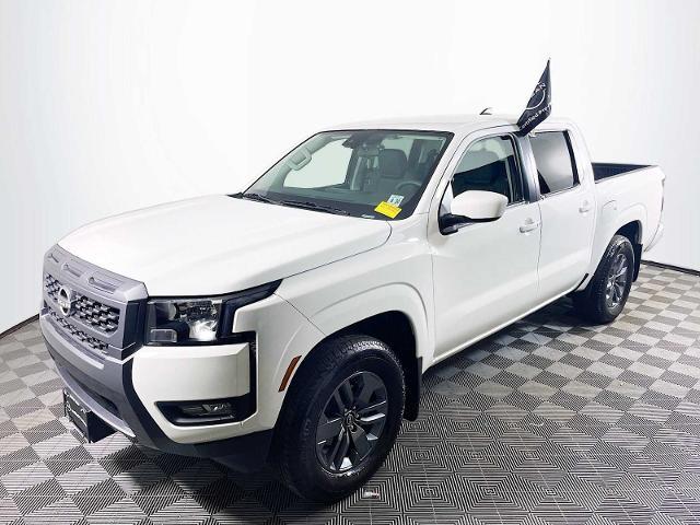 Photo of 2025 Glacier White Nissan Frontier
