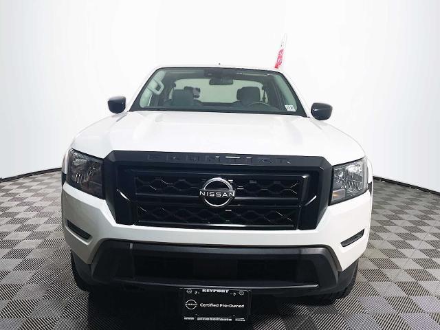 Photo of 2023 Glacier White Nissan Frontier