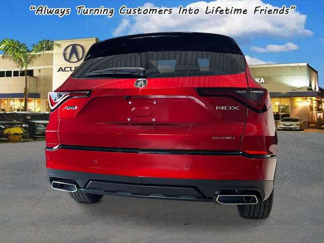 Photo of 2025 Performance Red Pearl Acura MDX