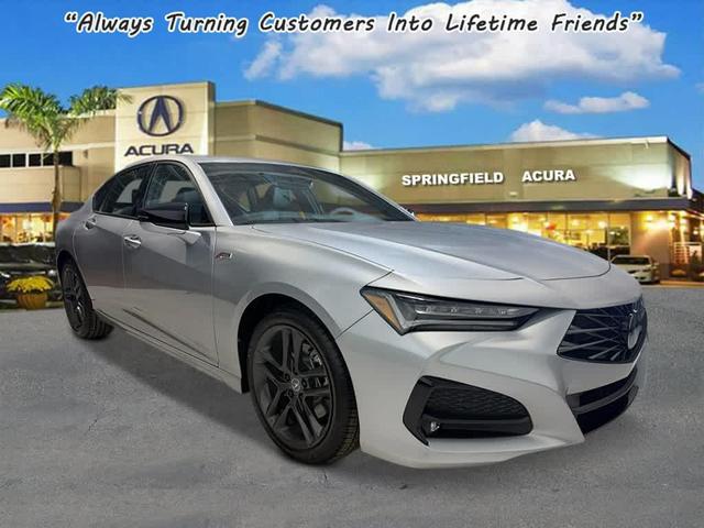 Photo of 2025 Lunar Silver Metallic Acura TLX