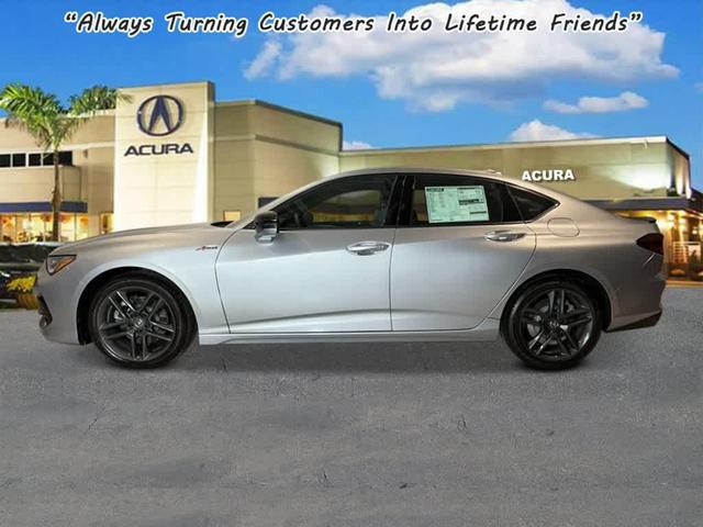 Photo of 2025 Lunar Silver Metallic Acura TLX
