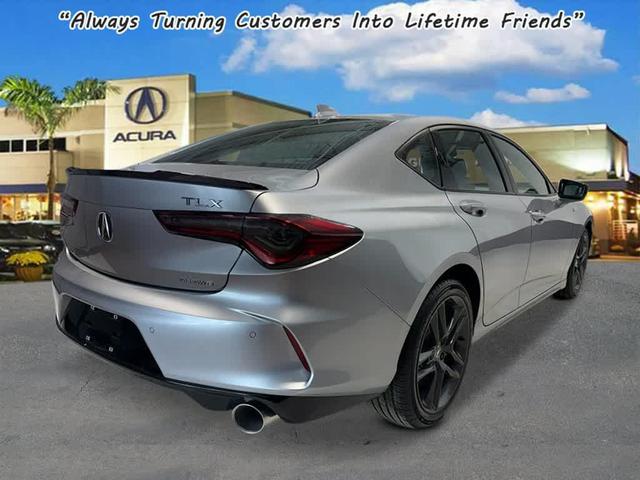 Photo of 2025 Lunar Silver Metallic Acura TLX
