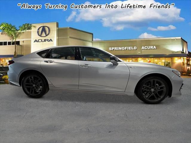 Photo of 2025 Lunar Silver Metallic Acura TLX