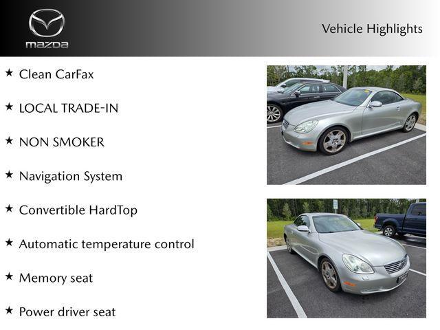 Photo of 2004 Silver Lexus SC 430