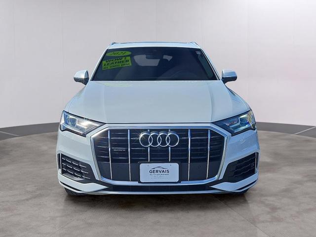 Photo of 2021 Glacier White Metallic Audi Q7