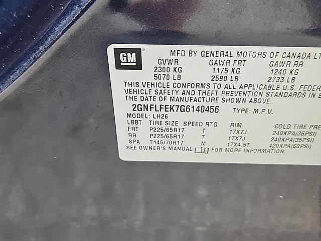 Photo of 2016 Blue Chevrolet Equinox