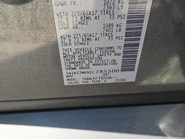 Photo of 2014 Gun Metallic Nissan Rogue