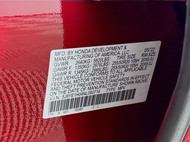 Photo of 2022 Red Acura MDX