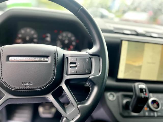 Photo of 2023 Santorini Black Metallic Land Rover Defender