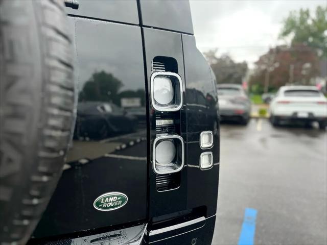 Photo of 2023 Santorini Black Metallic Land Rover Defender