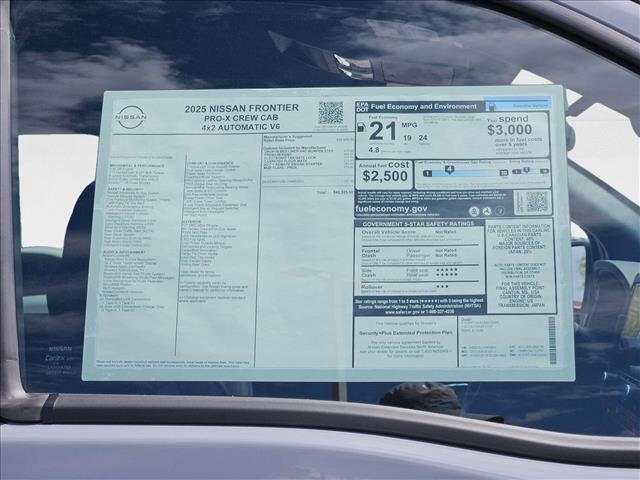 Photo of 2025 Boulder Gray Pearl Nissan Frontier