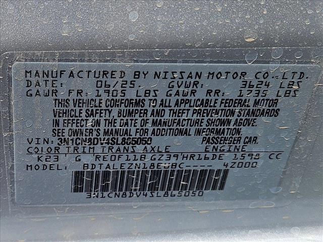 Photo of 2025 Brilliant Silver Metallic Nissan Versa